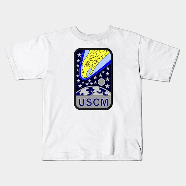 Aliens - Colonial Marines Patch Kids T-Shirt by Blade Runner Thoughts